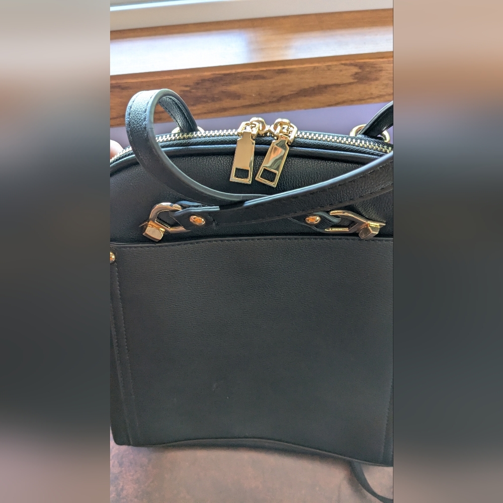 Black Backpack Purse - Picture 3 of 4